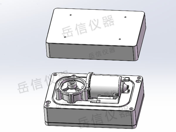 越野车电机配件模具图